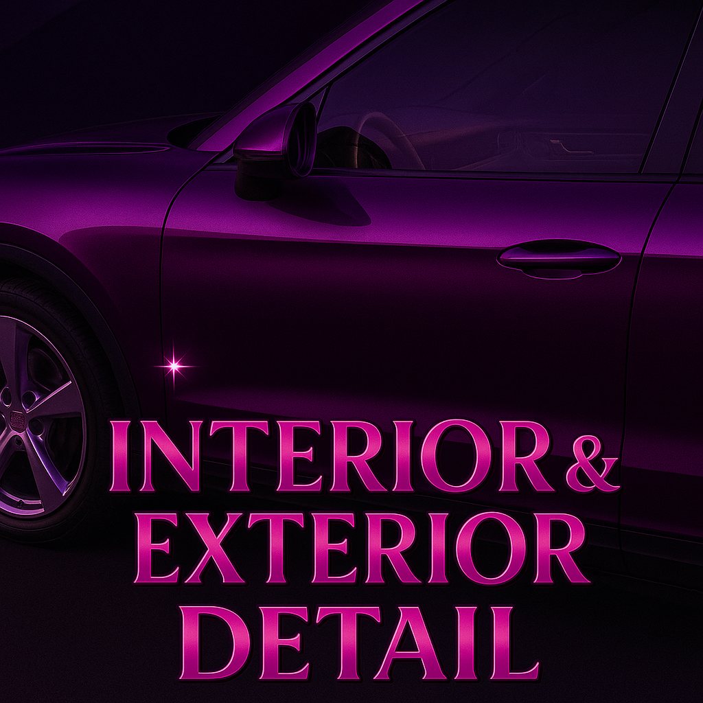 Interior and Exterior Detail — Gleam n' Glam Detailing Ottawa